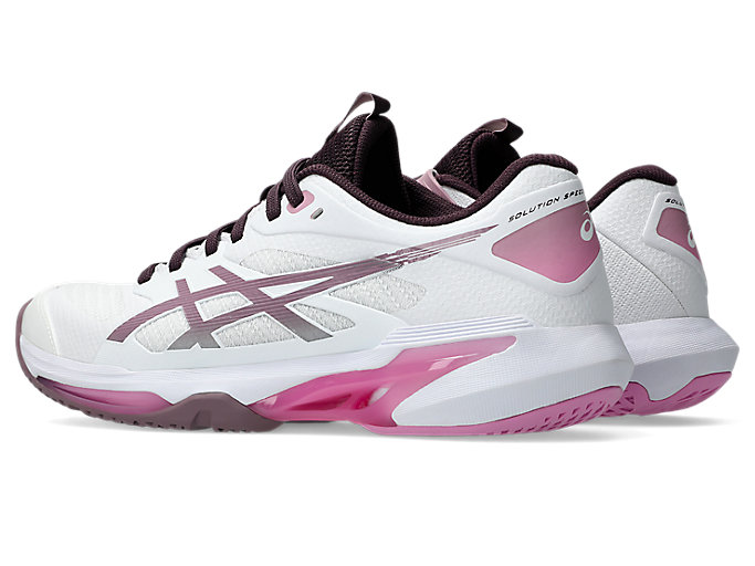Lookbook (W) ASICS Solution Speed FF 4 全場網球鞋 白/粉灰 1042A307-102