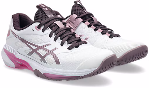 Lookbook (W) ASICS Solution Speed FF 4 全場網球鞋 白/粉灰 1042A307-102