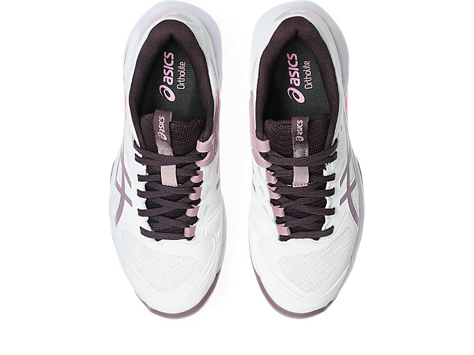 Details for (W) ASICS Solution Speed FF 4 全場網球鞋 白/粉灰 1042A307-102