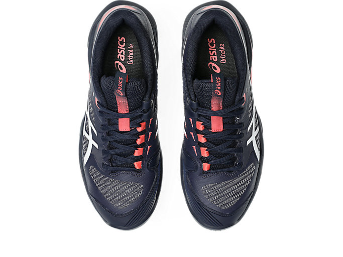 Details for (W) ASICS Solution Speed FF 4 OC 网球鞋 午夜蓝/白 1042A306-401