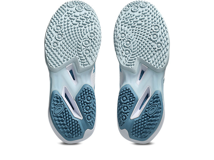 Sizing (W) アシックス ソリューションスピードFF 4 OC テニスシューズ ホワイト/サバブルー 1042A306-102