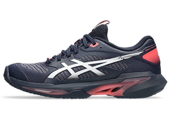 Cheap (W) ASICS Solution Speed FF 4 OC 网球鞋 午夜蓝/白 1042A306-401