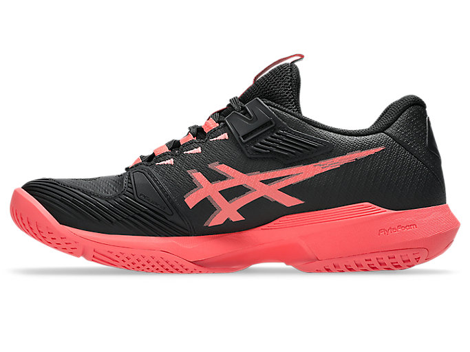 Shop (W) ASICS Solution Speed FF 4 網球鞋 黑色/赭色 1042A307-001