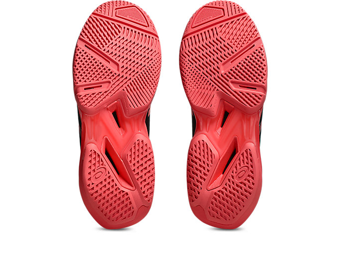 Sizing (W) ASICS Solution Speed FF 4 網球鞋 黑色/赭色 1042A307-001