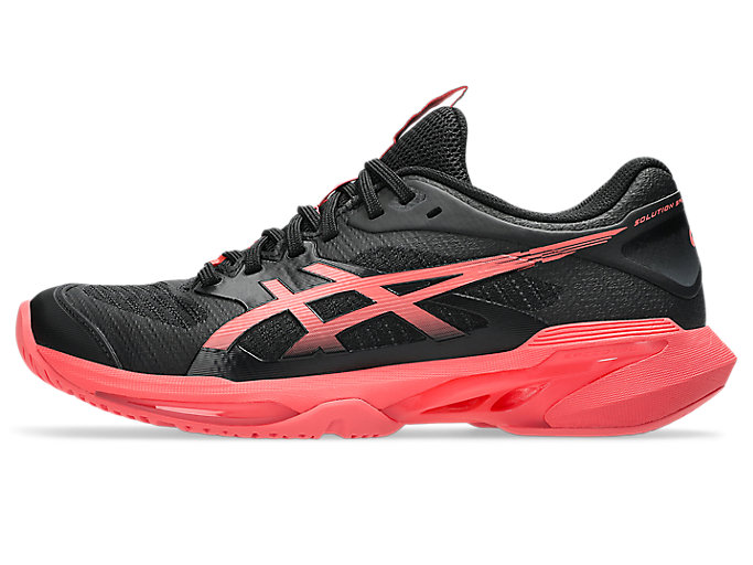 Cheap (W) ASICS Solution Speed FF 4 網球鞋 黑色/赭色 1042A307-001