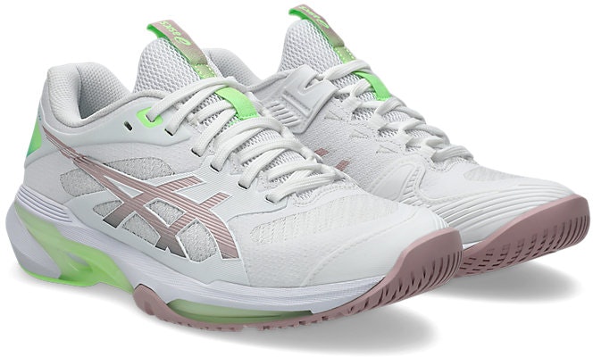 (W) ASICS ソリューション スピード FF 4 テニスシューズ ホワイト/モルガナイト 1042A307-100 Order (W) ASICS ソリューション スピード FF 4 テニスシューズ ホワイト/モルガナイト 1042A307-100