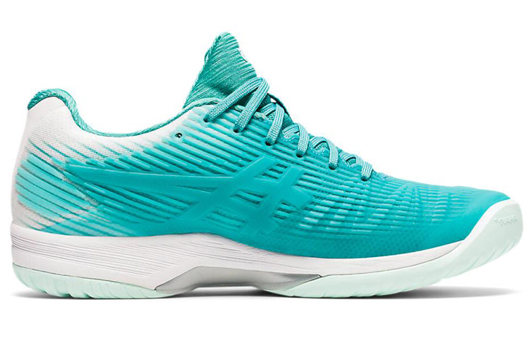 Order (W) ASICS Solution Speed FF ''Techno Cyan'' Tennis Chaussures 1042A002-300