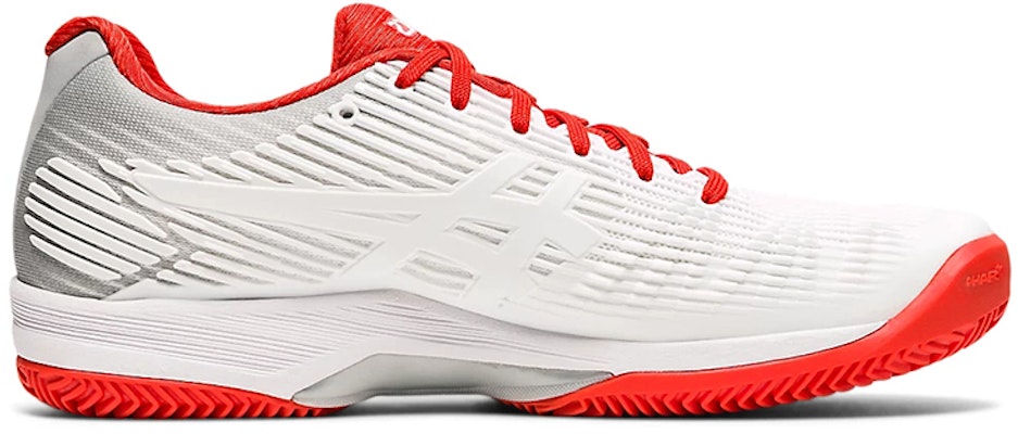 (W) ASICS Solution Speed FF 白红色运动鞋 1042A003-104 Order (W) ASICS Solution Speed FF 白红色运动鞋 1042A003-104