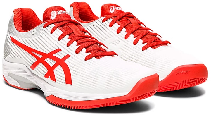 (W) ASICS Solution Speed FF 白红色运动鞋 1042A003-104 Lookbook (W) ASICS Solution Speed FF 白红色运动鞋 1042A003-104