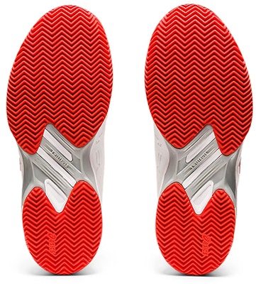 (W) ASICS Solution Speed FF 白红色运动鞋 1042A003-104 Details for (W) ASICS Solution Speed FF 白红色运动鞋 1042A003-104