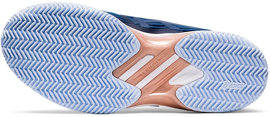 (W) ASICS Solution Speed FF Clay '蓝金'网球鞋 1042A003-413 Details for (W) ASICS Solution Speed FF Clay '蓝金'网球鞋 1042A003-413