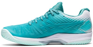 (Women) ASICS Solution Speed Ff Clay Blue/White 1042A003-300 (Women) ASICS Solution Speed Ff Clay Blue/White 1042A003-300