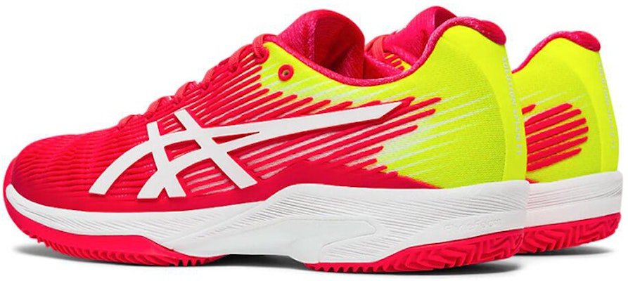 Asics Solution Speed Ff Clay 女款 紅白 跑步鞋 Shop Asics Solution Speed Ff Clay 女款 紅白 跑步鞋