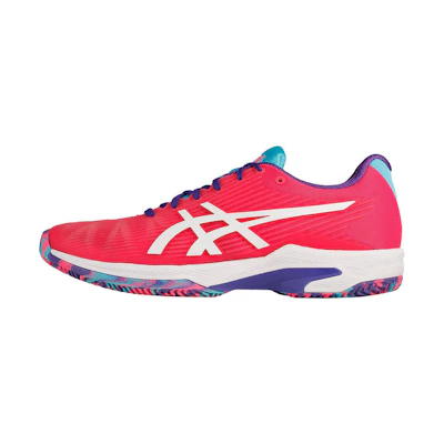 (W) ASICS Solution Speed FF Clay Court 'Pink White'