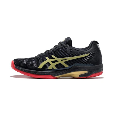 (W) ASICS Solution Speed FF L.E Black/Gold