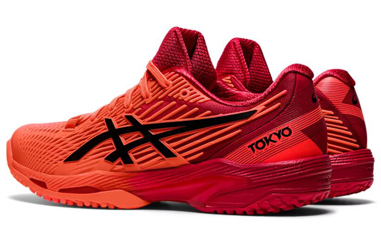Shop (W) ASICS Solution Speed FF Tokyo 'Merah Matahari Hitam' 1042A183-701