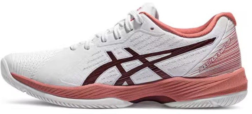 (Women) ASICS Solution Swift FF 'White Antique Red' 1042A197-106 Buy (Women) ASICS Solution Swift FF 'White Antique Red' 1042A197-106