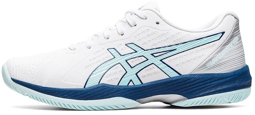 (Women) ASICS Solution Swift FF 'White Clear Blue' 1042A197-101 Buy (Women) ASICS Solution Swift FF 'White Clear Blue' 1042A197-101
