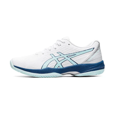 (W) ASICS Solution Swift FF 'White Clear Blue'
