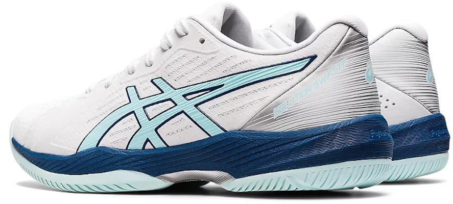 (W) ASICS Solution Swift FF ''Bianco Blu Chiaro'' 1042A197-101 Shop (W) ASICS Solution Swift FF ''Bianco Blu Chiaro'' 1042A197-101