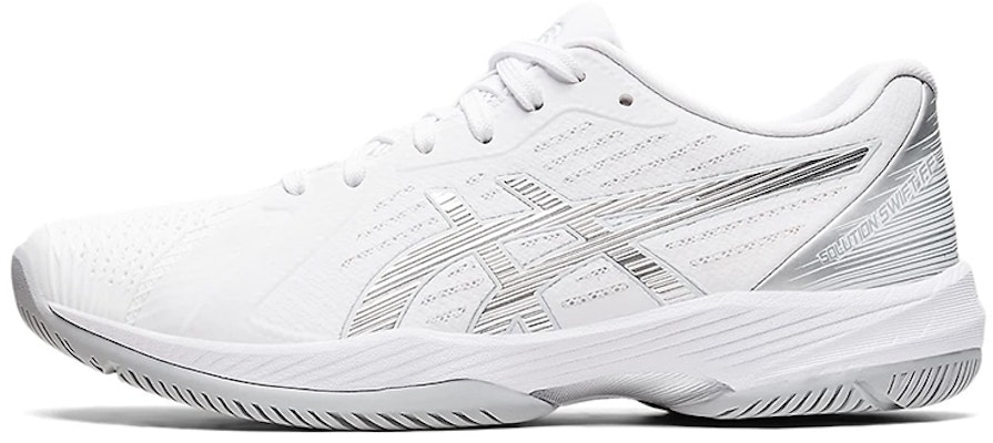 (Women) ASICS Solution Swift FF 'White Pure Silver' 1042A197-100 Buy (Women) ASICS Solution Swift FF 'White Pure Silver' 1042A197-100