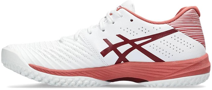 (W) アシックス ソリューション スウィフト FF 白×赤 1042A199-106 Buy (W) アシックス ソリューション スウィフト FF 白×赤 1042A199-106