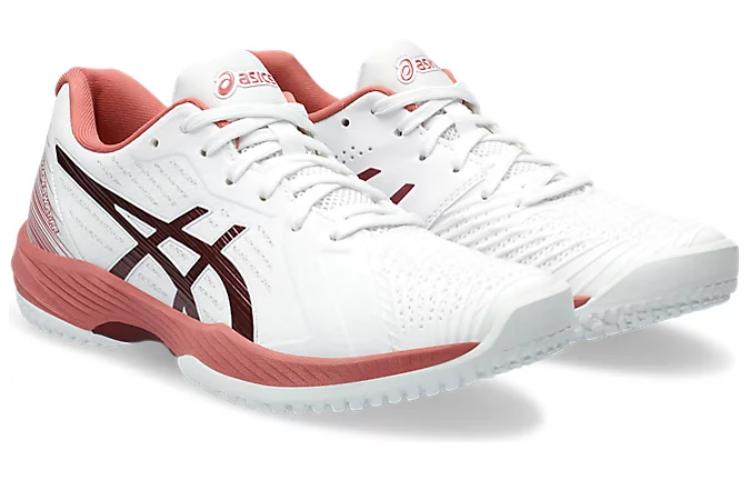 Lookbook (Women) ASICS Solution Swift FF 'White Red' 1042A199-106
