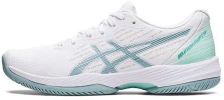 (Women) ASICS Solution Swift FF 'White Smoke Blue' 1042A197-104 (Women) ASICS Solution Swift FF 'White Smoke Blue' 1042A197-104