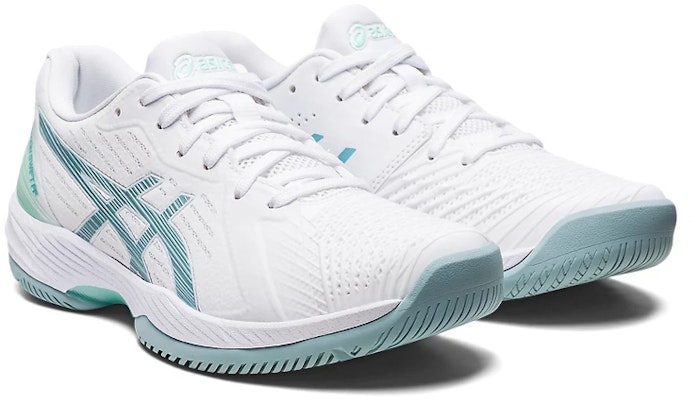 (Women) ASICS Solution Swift FF 'White Smoke Blue' 1042A197-104 Lookbook (Women) ASICS Solution Swift FF 'White Smoke Blue' 1042A197-104