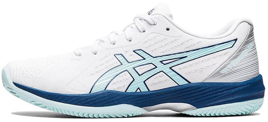 (Women) ASICS Solution Swift FF Clay 'White Blue' 1042A198-101 Buy (Women) ASICS Solution Swift FF Clay 'White Blue' 1042A198-101