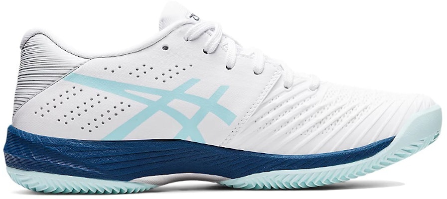 (Women) ASICS Solution Swift FF Clay 'White Blue' 1042A198-101 Order (Women) ASICS Solution Swift FF Clay 'White Blue' 1042A198-101