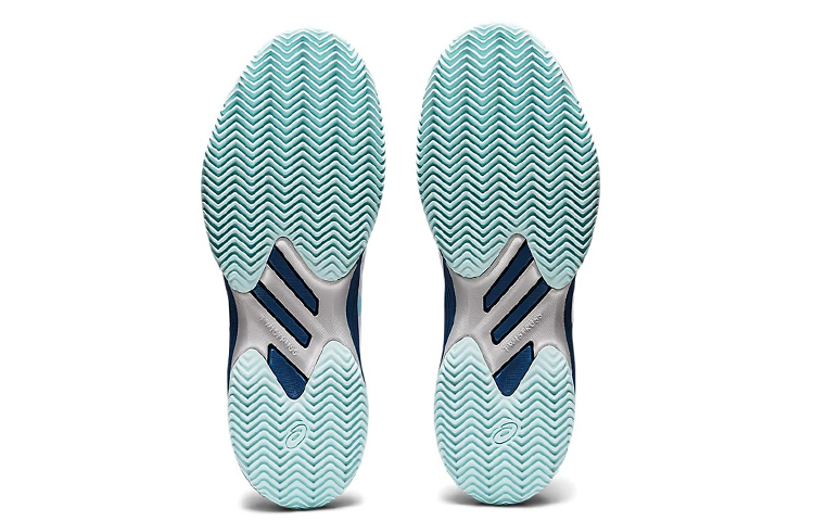 Details for (Women) ASICS Solution Swift FF Clay 'White Blue' 1042A198-101