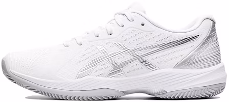 (Women) ASICS Solution Swift FF Clay 'White Silver' 1042A198-100 (Women) ASICS Solution Swift FF Clay 'White Silver' 1042A198-100