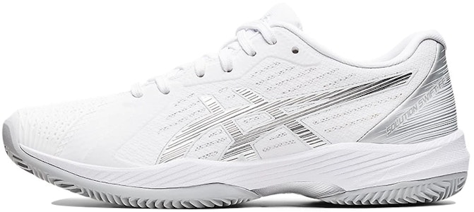 (W) 아식스 솔루션 스위프트 FF 클레이 '화이트 실버' 1042A198-100 Buy (W) 아식스 솔루션 스위프트 FF 클레이 '화이트 실버' 1042A198-100