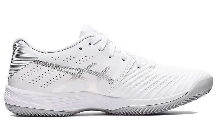 Order (Women) ASICS Solution Swift FF Clay 'White Silver' 1042A198-100