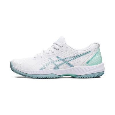 (W) ASICS Solution Swift FF Clay 'White Smoke Blue'