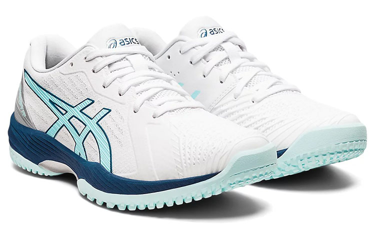 Lookbook (Women) ASICS Solution Swift FF OC 'White Clear Blue' 1042A199-101