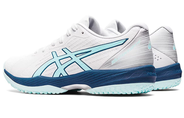 Shop (Women) ASICS Solution Swift FF OC 'White Clear Blue' 1042A199-101