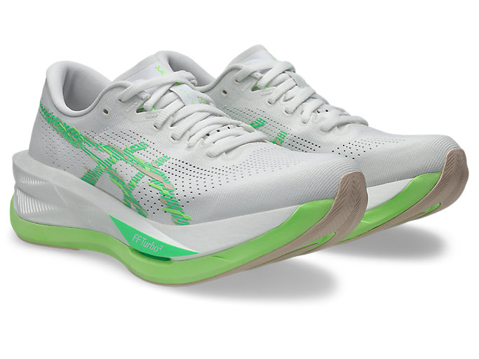 Lookbook (W) ASICS Sonicblast Chaussures de Running Blanc/Vert Vital 1012B862-101