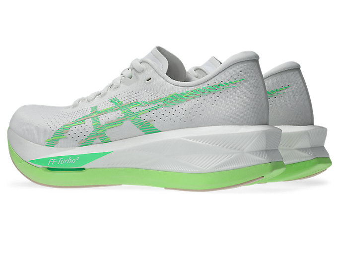 Shop (W) ASICS Sonicblast Chaussures de Running Blanc/Vert Vital 1012B862-101