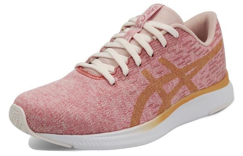 Shop Asics Streetwise 減震防滑耐磨 低筒 跑步鞋 女款 粉棕色