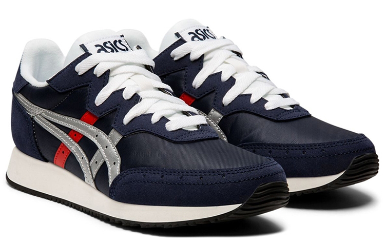 Lookbook Asics Tarther Og 透氣輕便舒適 低筒慢跑鞋 女款 藍白紅