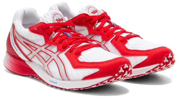 Asics Tartheredge 2 女款 白紅 跑步鞋 Lookbook Asics Tartheredge 2 女款 白紅 跑步鞋