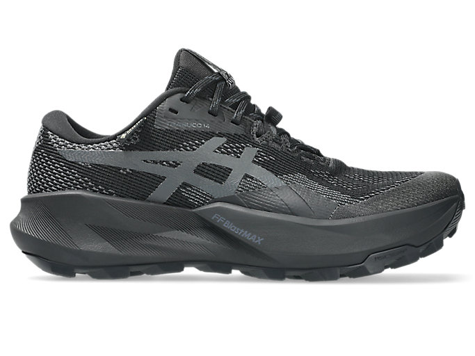 (Women) ASICS TRABUCO 14 GTX Trail Running Shoes Black/Graphite Grey 1012B936-002
