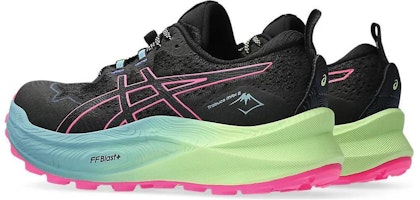 (W) ASICS Trabuco Max 2 'Hitam Merah Jambu Panas' 1012B426-002 Shop (W) ASICS Trabuco Max 2 'Hitam Merah Jambu Panas' 1012B426-002