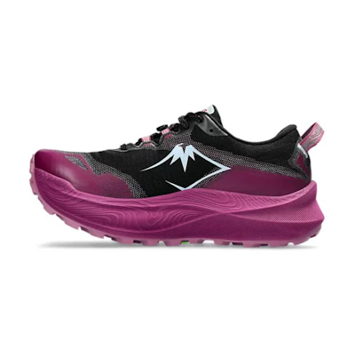 (W) ASICS Trabuco Max 3 'Black Dark Fuchsia'
