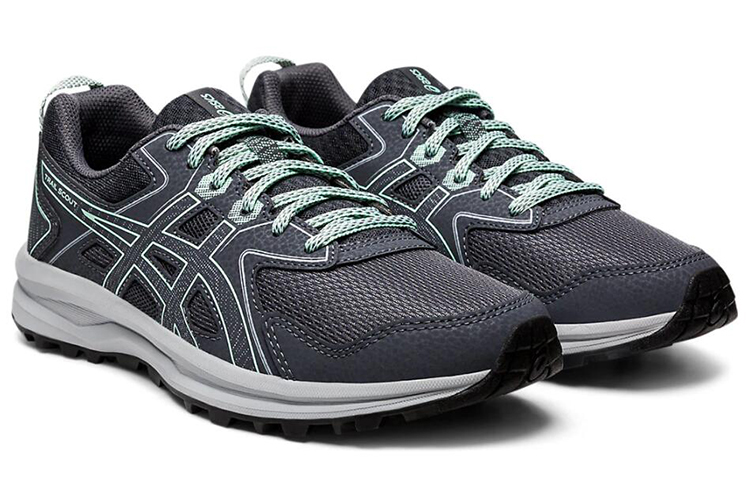 Lookbook (W) ASICS Trail Scout Cross-country Grigio/Verde 1012A566-021