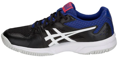 (Women) ASICS Upcourt 3 Running Shoes Black/Blue 1072A012-001 (Women) ASICS Upcourt 3 Running Shoes Black/Blue 1072A012-001