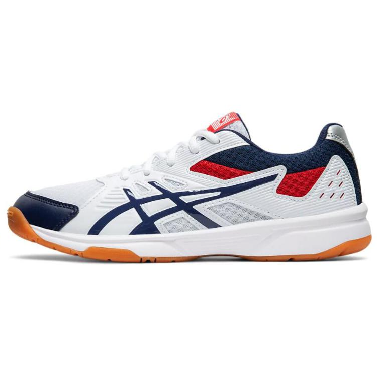 (Women) ASICS Upcourt 3 Running Shoes White/Blue 1072A012-105