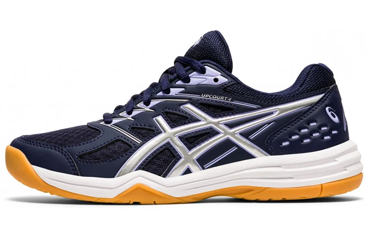 Buy (W) ASICS Upcourt 4 ''Peacoat Pure Silver'' Herren Hallenschuhe 1072A055-400
